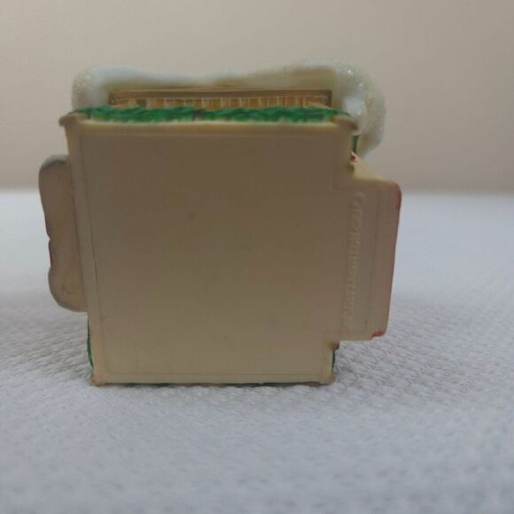 Vintage 80s Hallmark Santas Workshop K. Kringle Glittery Ornament 3D - Picture 7 of 7